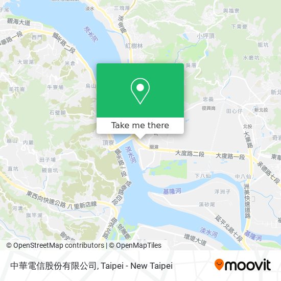 中華電信股份有限公司 map