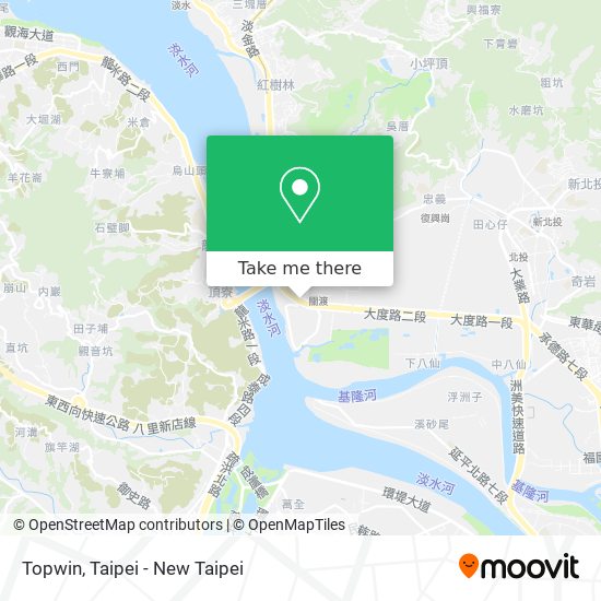 Topwin map