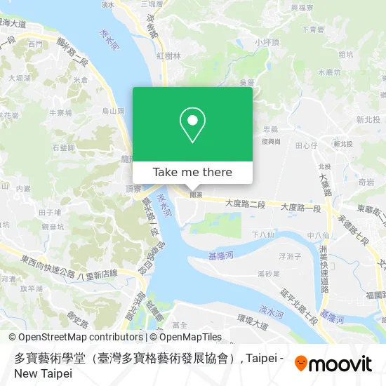 多寶藝術學堂（臺灣多寶格藝術發展協會） map