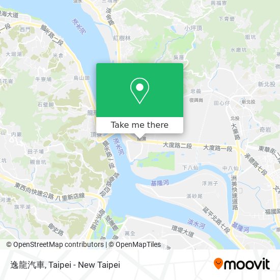 逸龍汽車 map