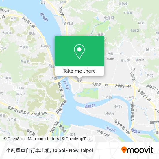 小莉單車自行車出租 map