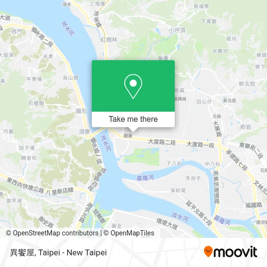 異饗屋 map
