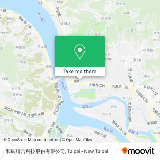 和碩聯合科技股份有限公司 map