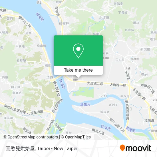 喜憨兒烘焙屋地圖