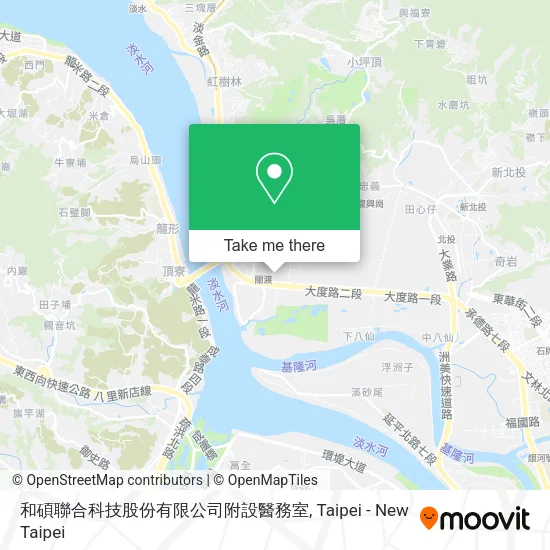 和碩聯合科技股份有限公司附設醫務室地圖