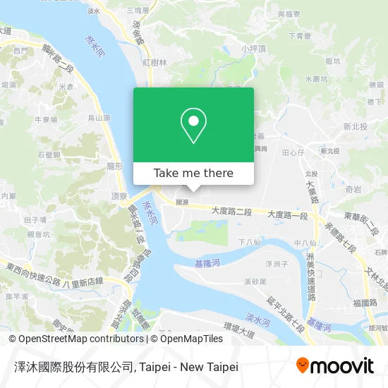 澤沐國際股份有限公司 map