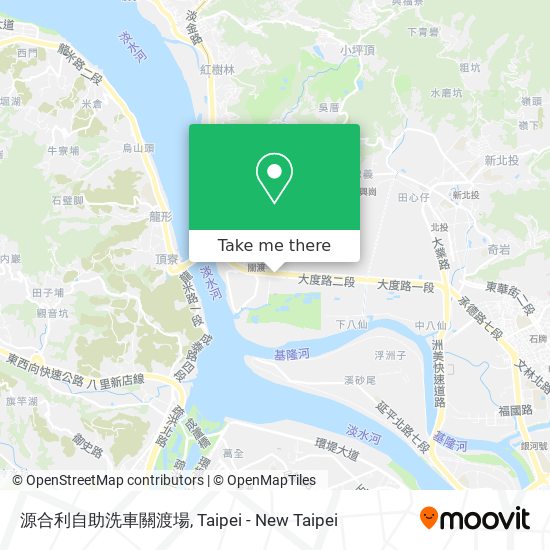 源合利自助洗車關渡場 map