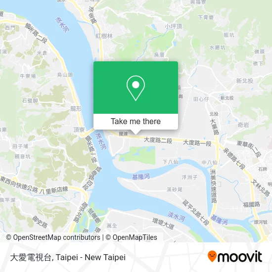 大愛電視台 map