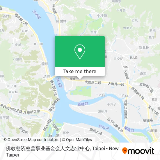 佛教慈济慈善事业基金会人文志业中心 map