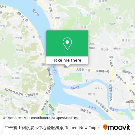中華賓士關渡展示中心暨服務廠 map