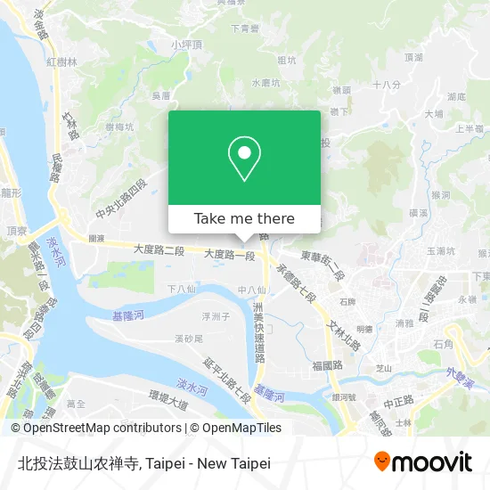 北投法鼓山农禅寺 map