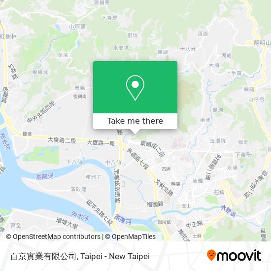 百京實業有限公司 map