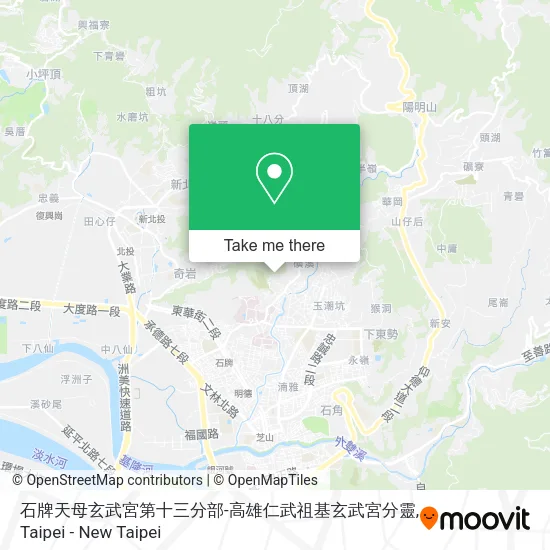 石牌天母玄武宮第十三分部-高雄仁武祖基玄武宮分靈 map