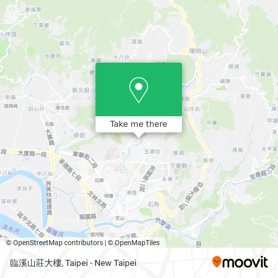 臨溪山莊大樓地圖