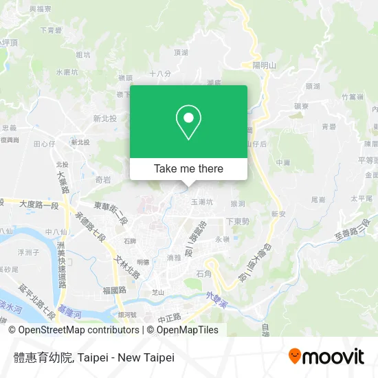 體惠育幼院 map