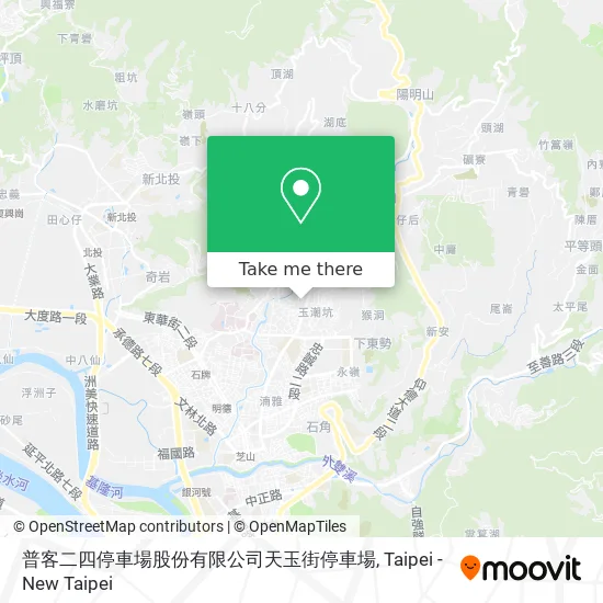 普客二四停車場股份有限公司天玉街停車場 map
