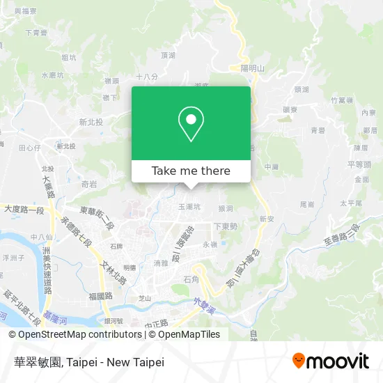 華翠敏園 map