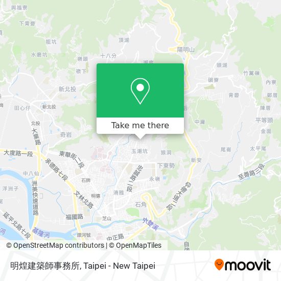 明煌建築師事務所 map