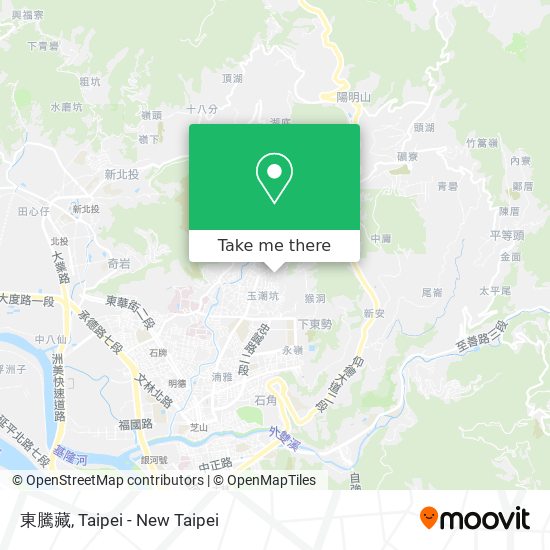 東騰藏 map