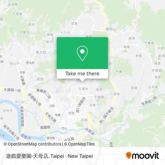 遊戲愛樂園-天母店 map