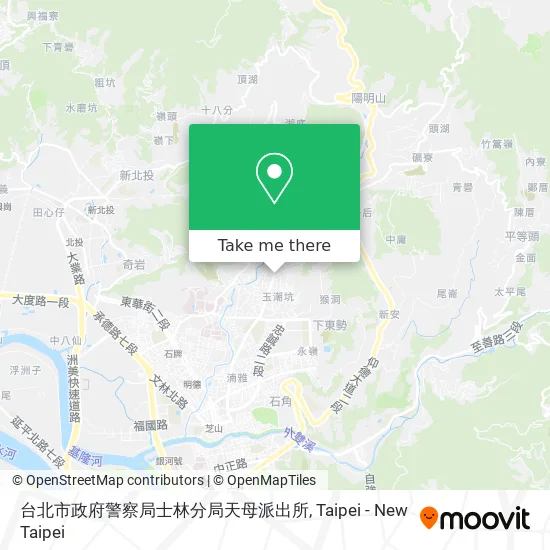 台北市政府警察局士林分局天母派出所 map