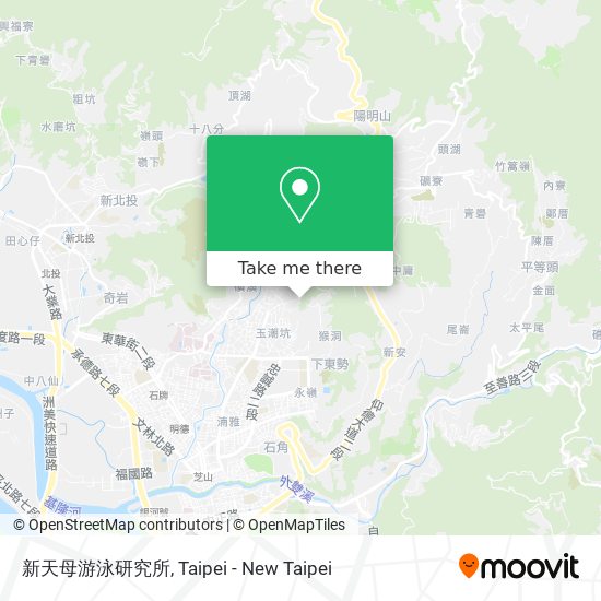新天母游泳研究所 map