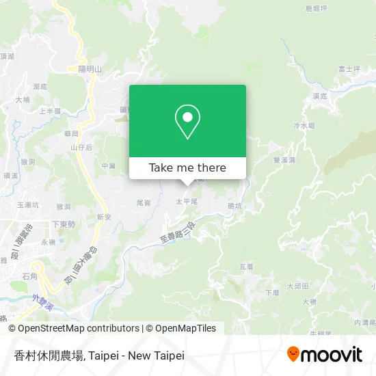 香村休閒農場地圖