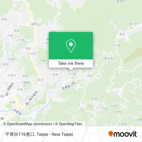 平菁街116巷口 map