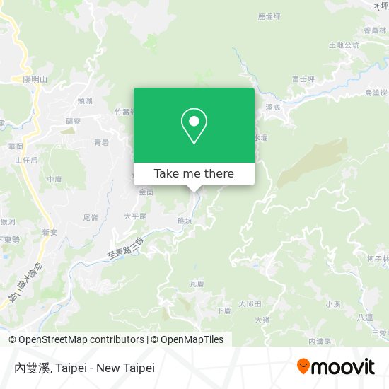 內雙溪 map