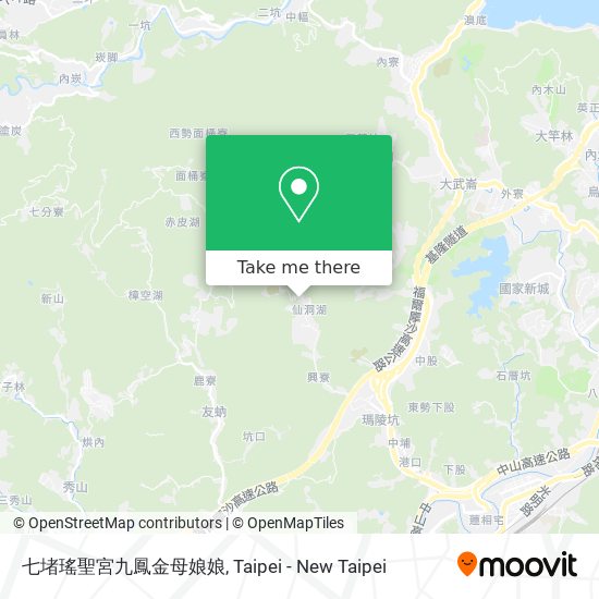 七堵瑤聖宮九鳳金母娘娘 map