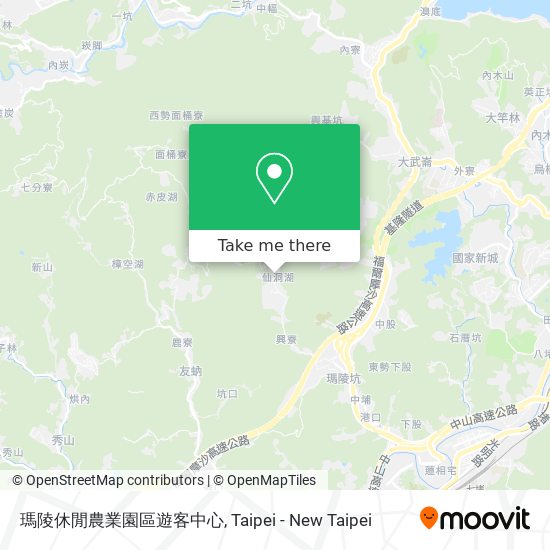 瑪陵休閒農業園區遊客中心地圖