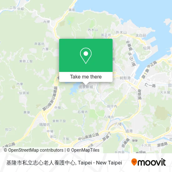 基隆市私立志心老人養護中心地圖