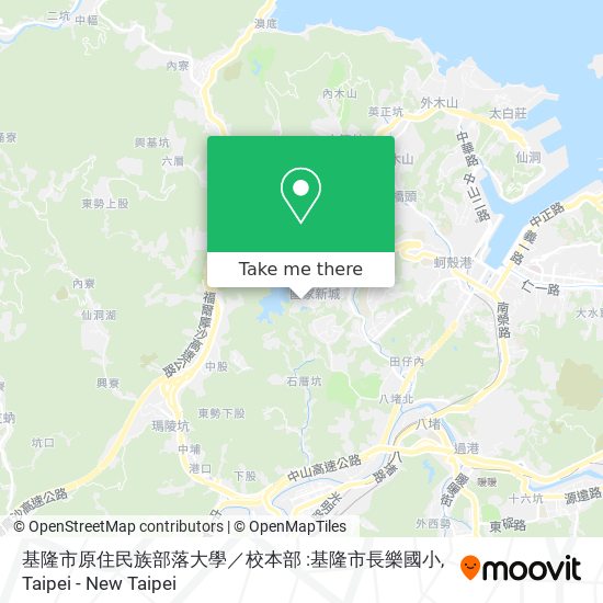 基隆市原住民族部落大學／校本部 :基隆市長樂國小 map