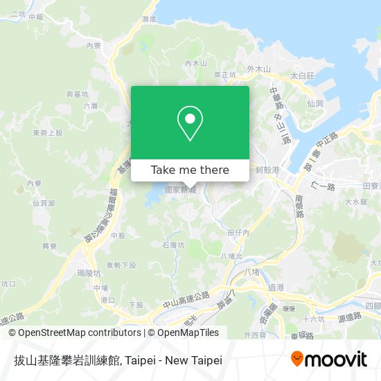 拔山基隆攀岩訓練館 map