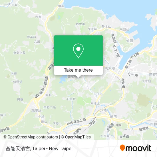 基隆天清宮地圖