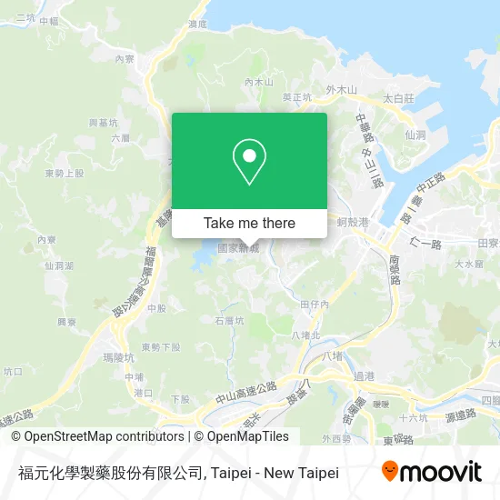 福元化學製藥股份有限公司地圖