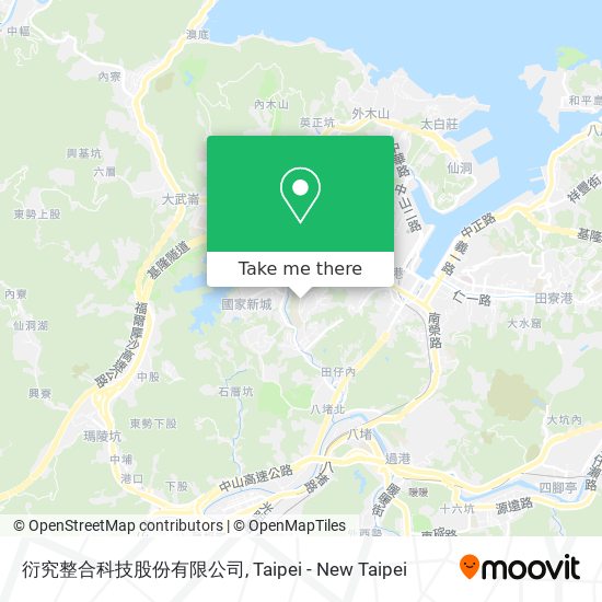 衍究整合科技股份有限公司 map