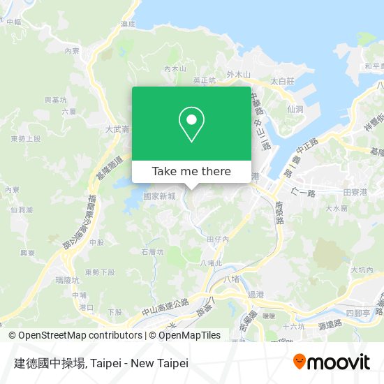 建德國中操場 map