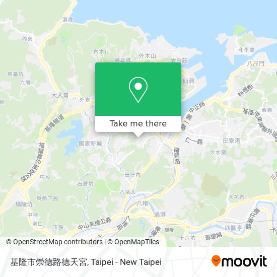 基隆市崇德路德天宮 map