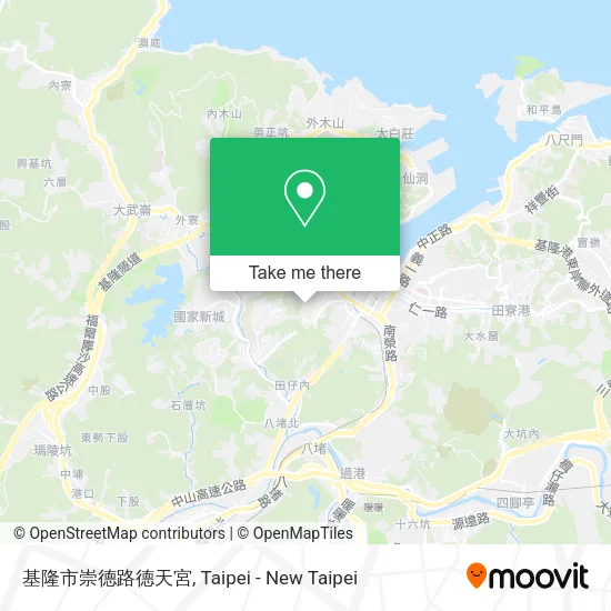 基隆市崇德路德天宮 map