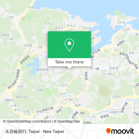 永昌輪胎行地圖