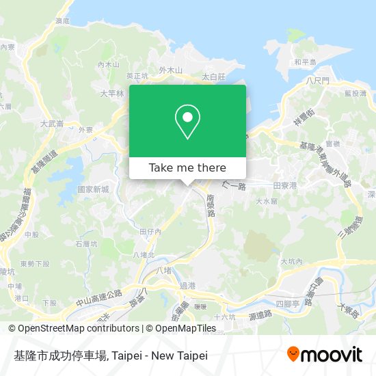 基隆市成功停車場 map