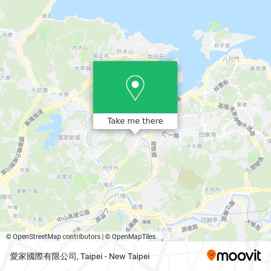 愛家國際有限公司 map