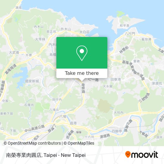 南榮專業肉圓店 map