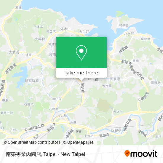 南榮專業肉圓店地圖