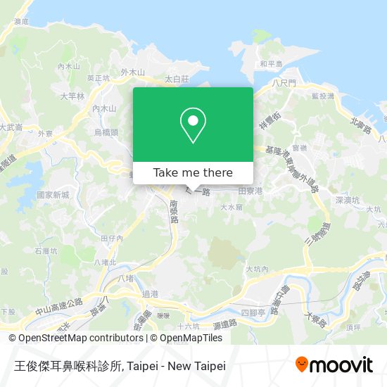 王俊傑耳鼻喉科診所 map