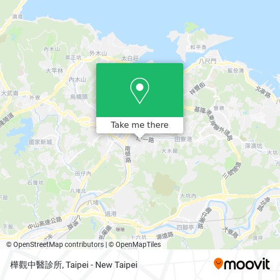樺觀中醫診所 map