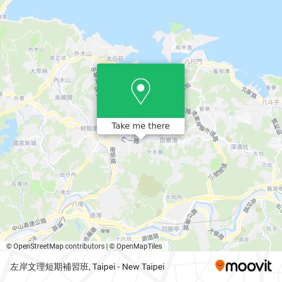 左岸文理短期補習班 map