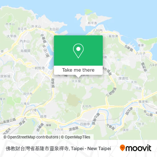 佛教財台灣省基隆市靈泉禪寺 map