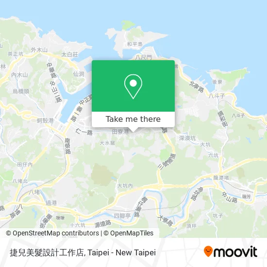 捷兒美髮設計工作店 map
